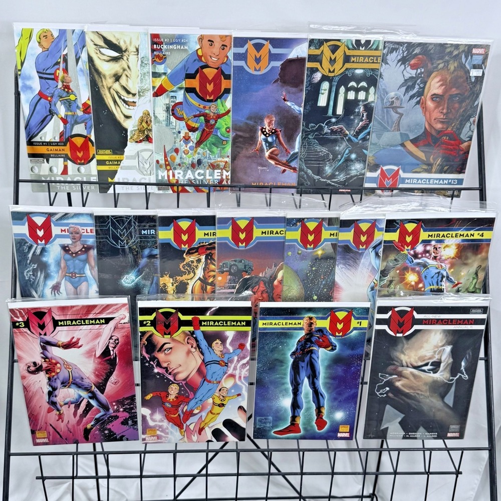Miracleman 1-4 7-14 16 23 24 Annual 1 lot Marvel Reprint Key 1st‎ Miraclewoman